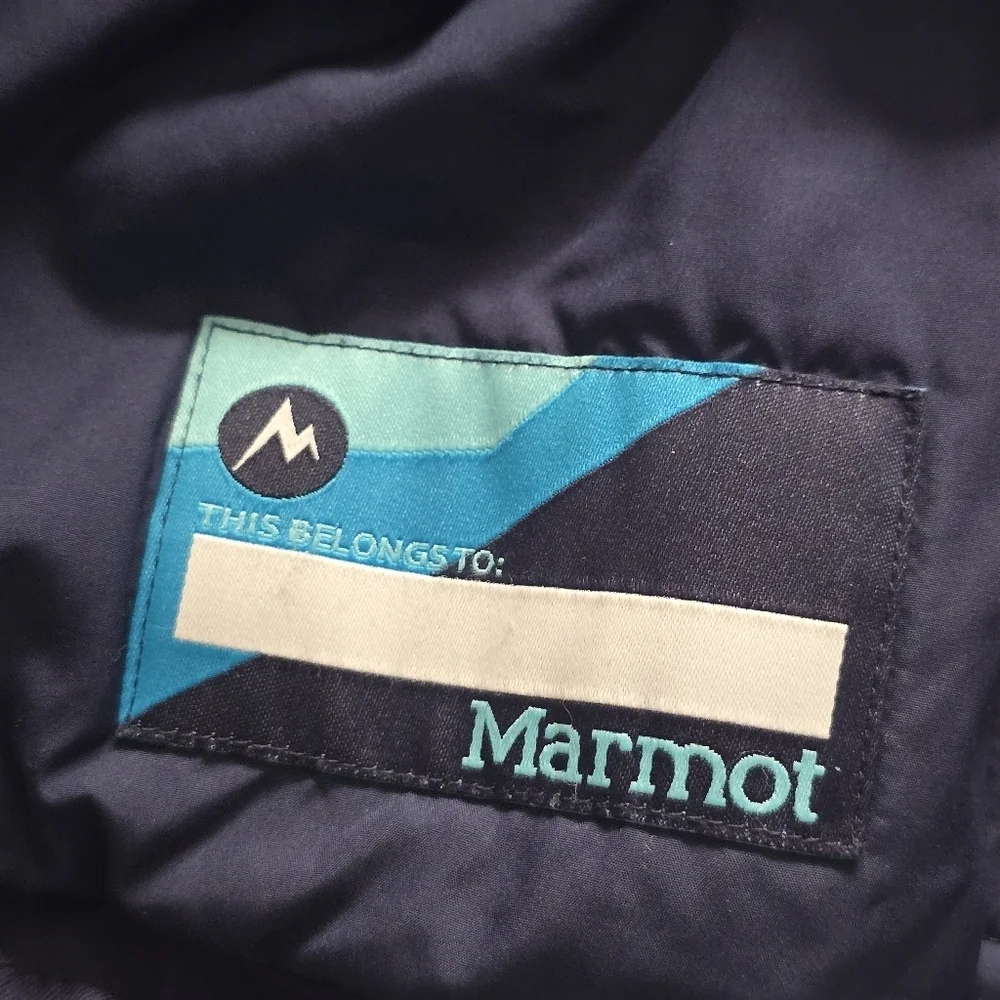 Marmot needs velcro